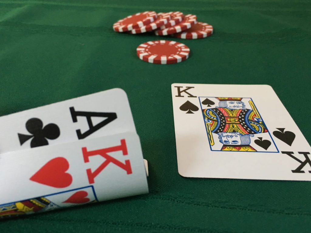 poker games against the dealer